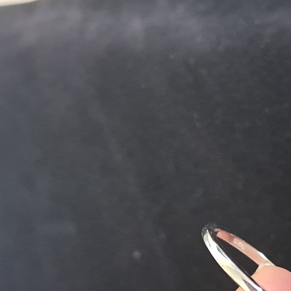 Sterling Silver Half Eternity Round Cubic‎ Zirconia Bezel Ring. Sizes 6, 7 & 8. - Picture 6 of 7